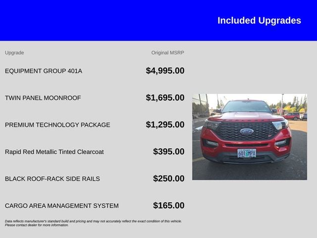 2021 Ford Explorer ST