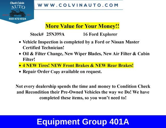 2016 Ford Explorer Sport