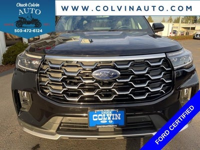 2025 Ford Explorer Platinum