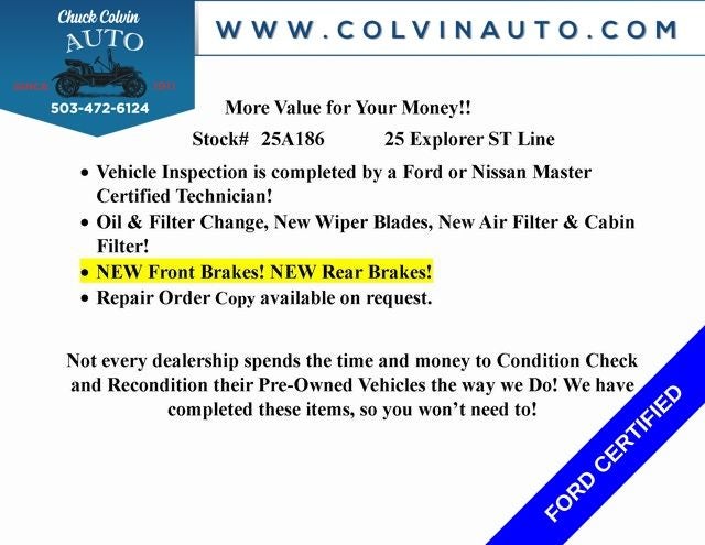 2025 Ford Explorer ST-Line