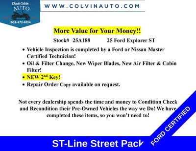 2025 Ford Explorer ST-Line