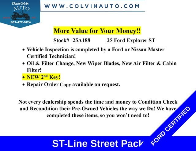 2025 Ford Explorer ST-Line