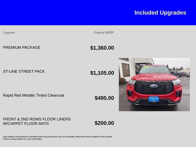 2025 Ford Explorer ST-Line