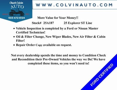 2025 Ford Explorer ST-Line