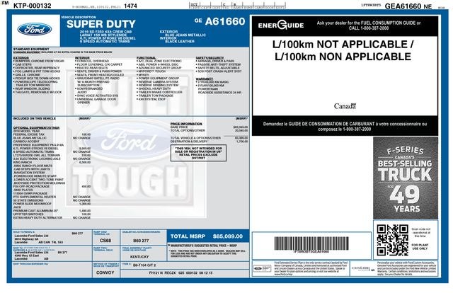 2016 Ford F-350SD King Ranch