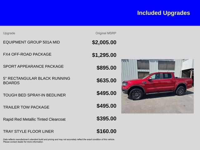 2020 Ford Ranger Lariat