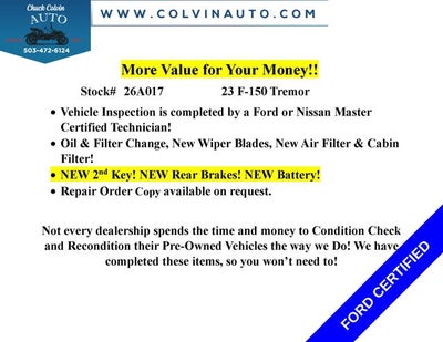 2023 Ford F-150 Tremor