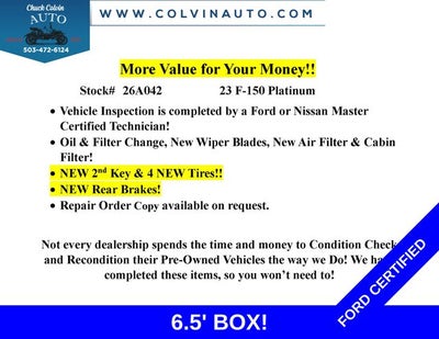 2023 Ford F-150 Platinum