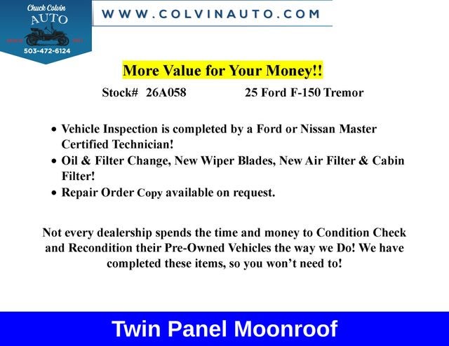 2025 Ford F-150 Tremor