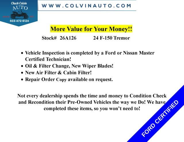 2024 Ford F-150 Tremor