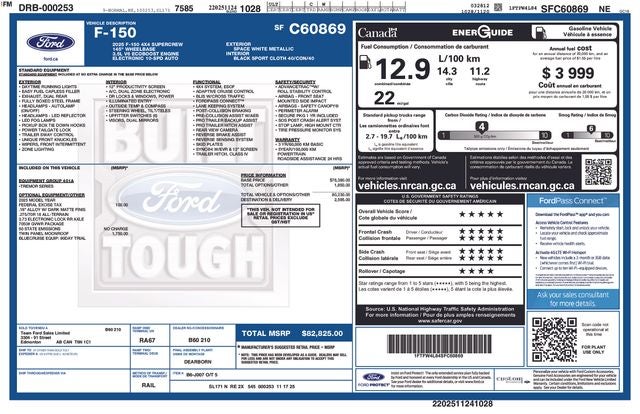 2025 Ford F-150 Tremor