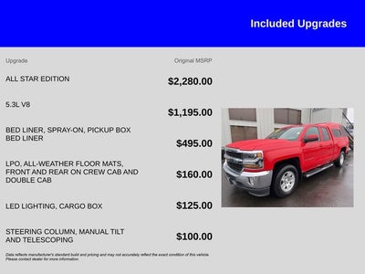 2016 Chevrolet Silverado 1500 LT LT1