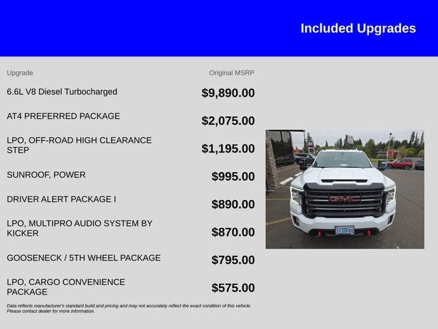 2023 GMC Sierra 3500HD AT4