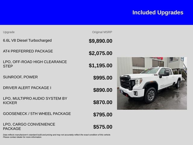 2023 GMC Sierra 3500HD AT4
