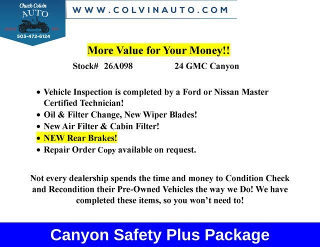 2024 GMC Canyon AT4