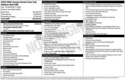 2023 GMC Canyon Denali