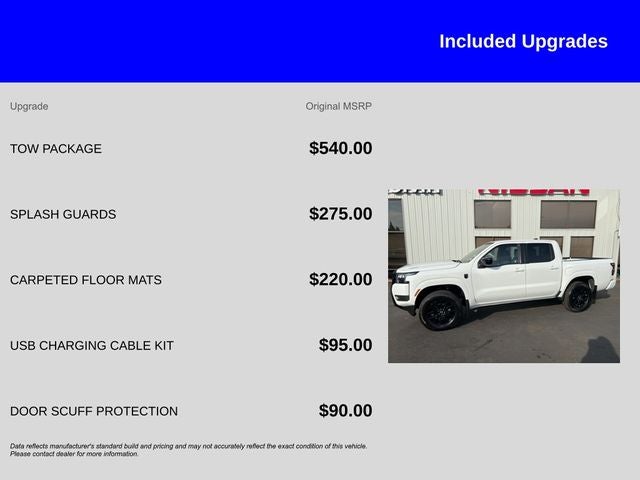 2026 Nissan Frontier SV