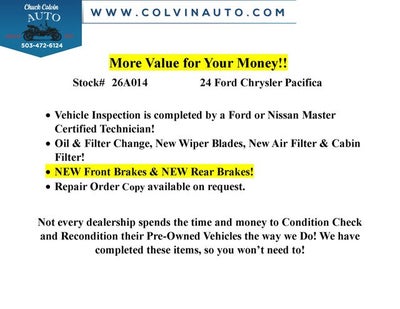 2024 Chrysler Pacifica Touring L