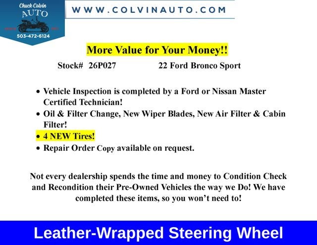 2022 Ford Bronco Sport Big Bend