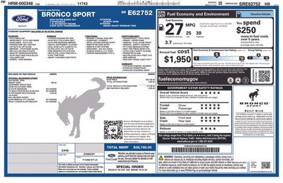 2025 Ford Bronco Sport Outer Banks