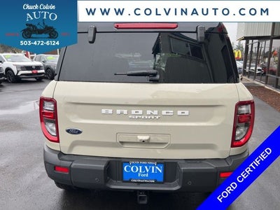 2025 Ford Bronco Sport Badlands