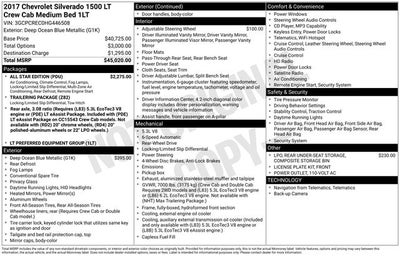 2017 Chevrolet Silverado 1500 LT LT1