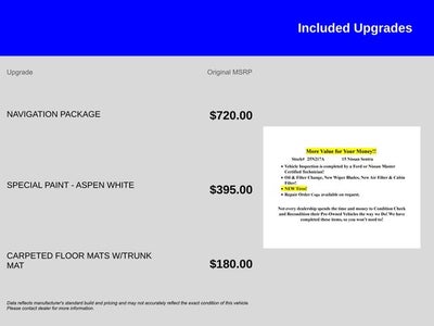 2015 Nissan Sentra SR