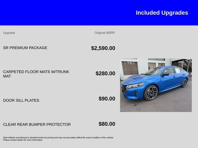 2025 Nissan Sentra SR