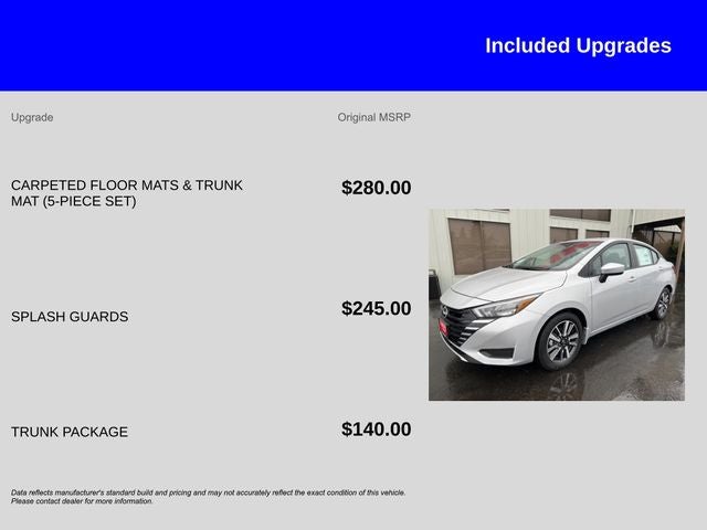 2025 Nissan Versa 1.6 SV