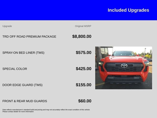 2024 Toyota Tacoma TRD Off-Road