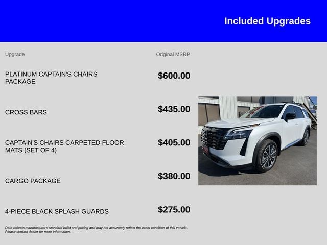 2026 Nissan Pathfinder Platinum