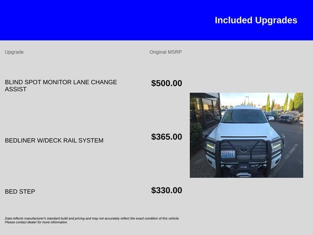 2014 Toyota Tundra Platinum 5.7L V8