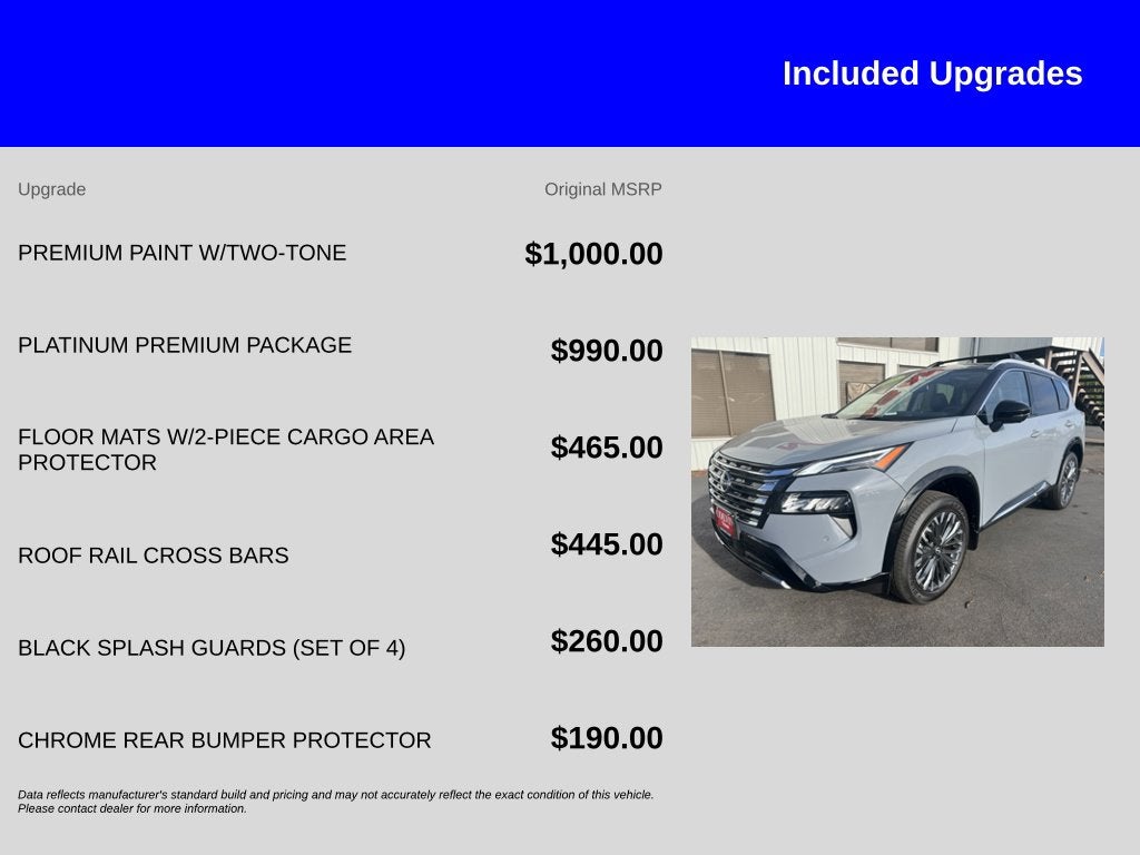2026 Nissan Rogue Platinum