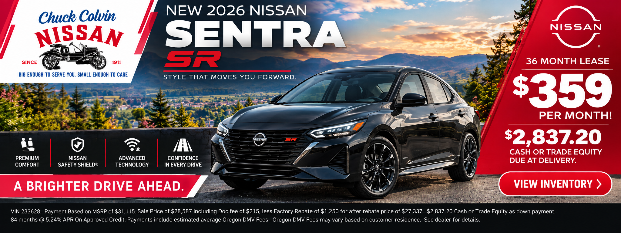 Nissan Sentra 2026